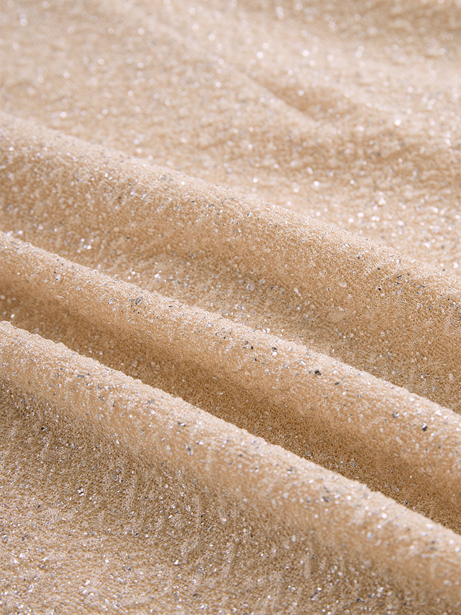 Elegant Sequined Sheath Dress