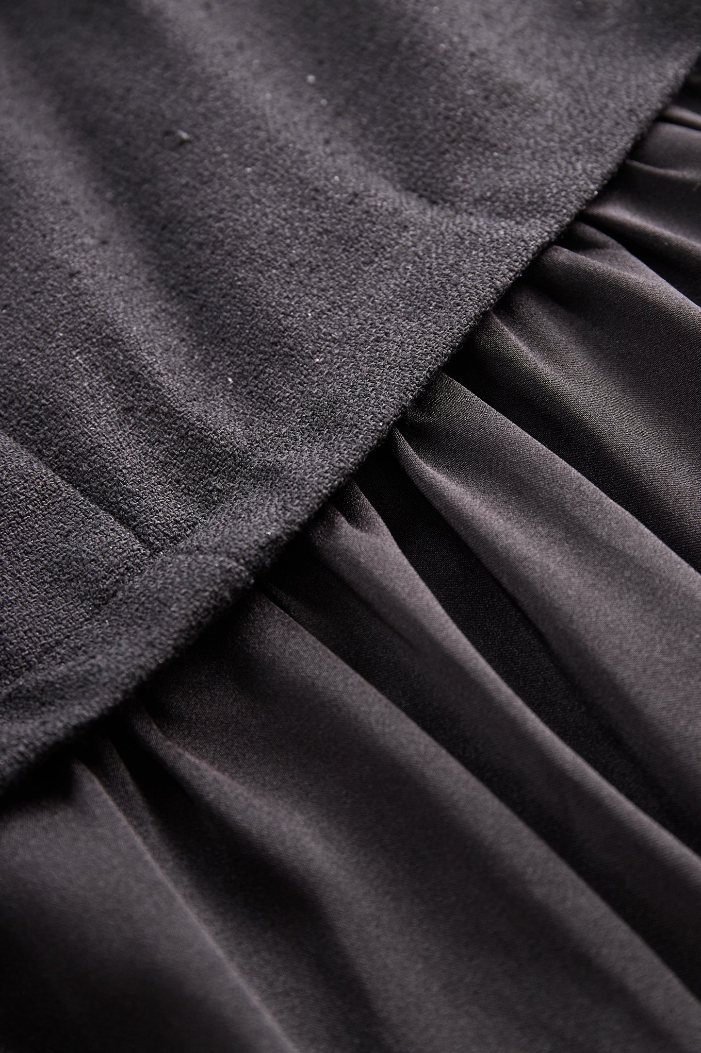 Pearl Button Vest And Maxi Skirt Two-Piece Set