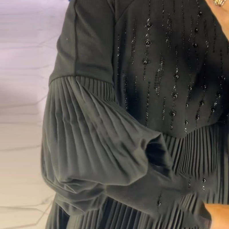 LUNA | Robe plissée élégante