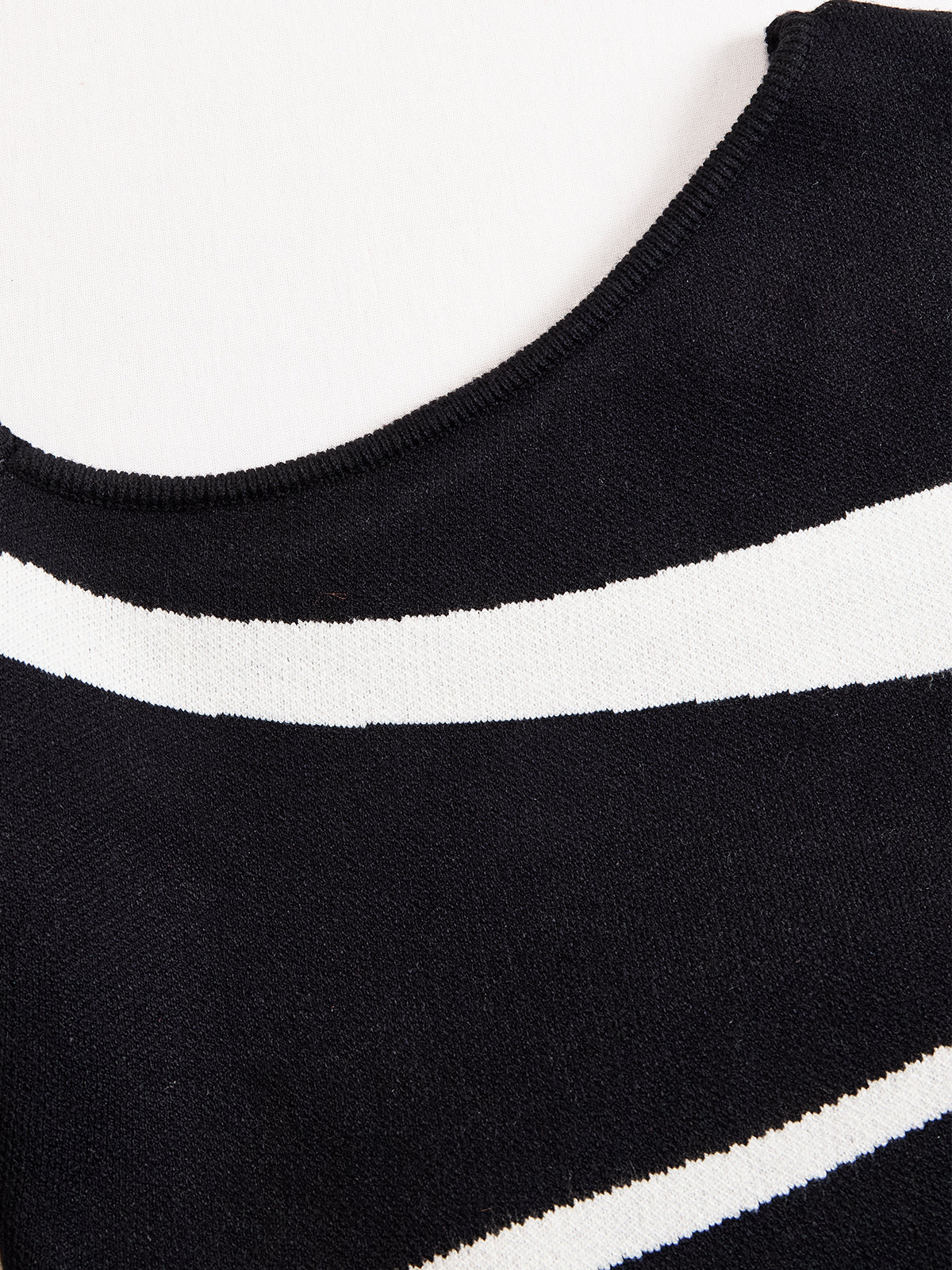 Monochrome Bodycon Dress