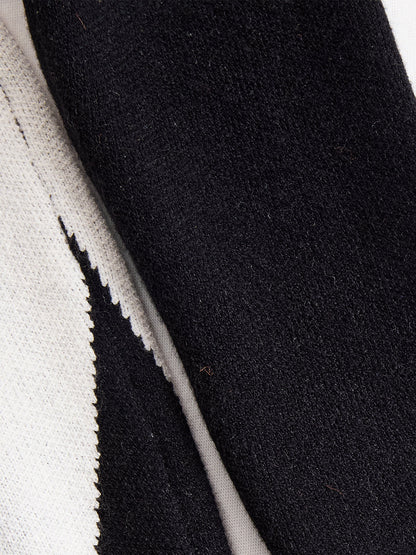 Monochrome Bodycon Dress