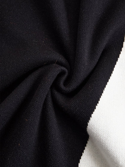 Monochrome Bodycon Dress