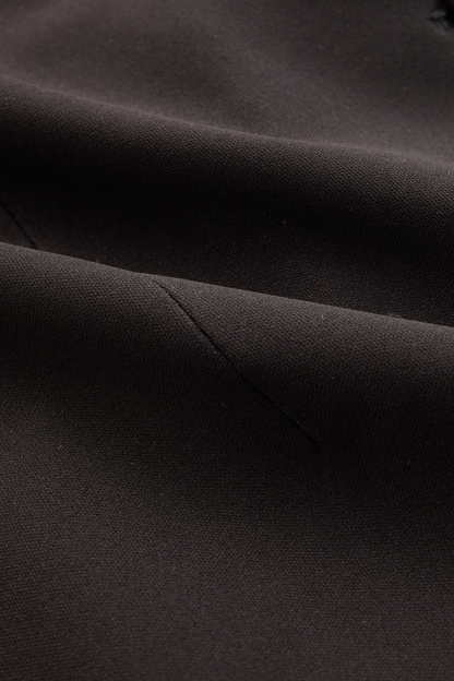 Elegant Tailored Blazer Midi Dress