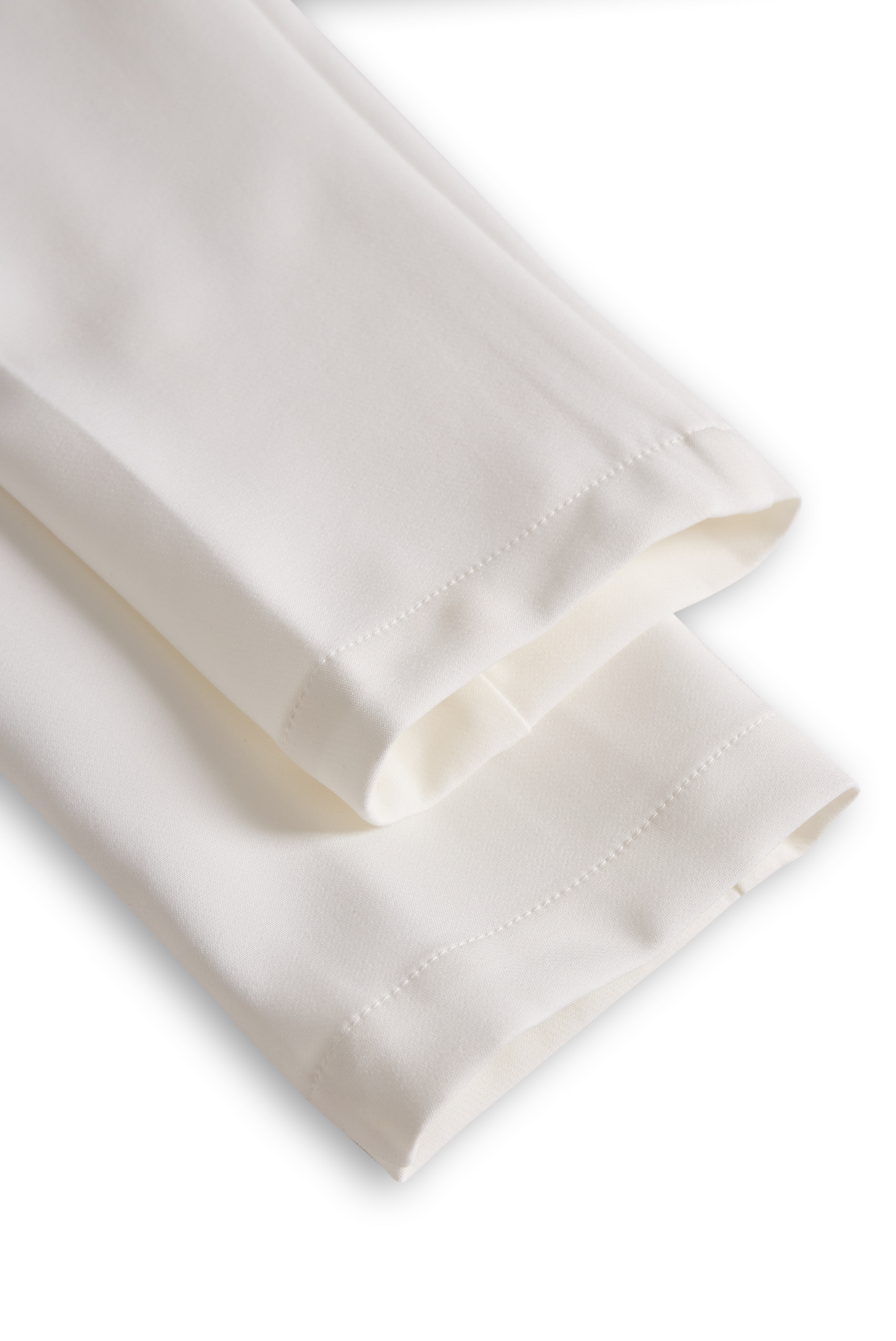 Classic Ivory Belted Jumpsuit