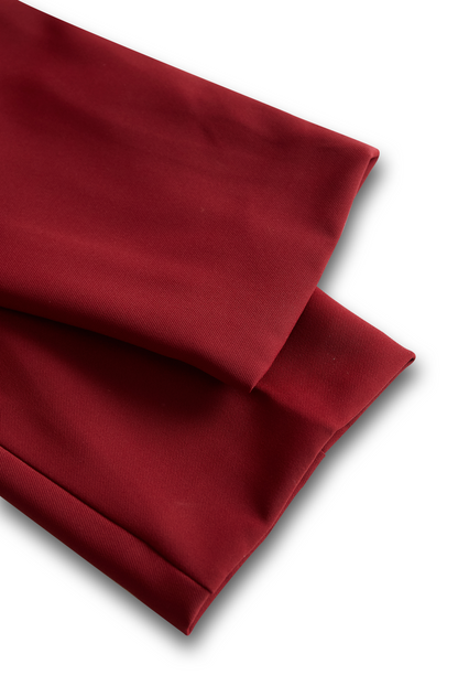 Elegant White Mandarin Collar Dress with Belt Design