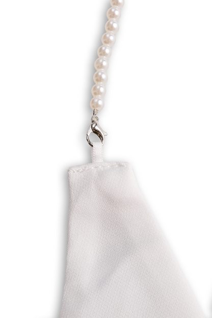 Elegant Satin Halter Jumpsuit With Adjustable Necklace-style Single Chain