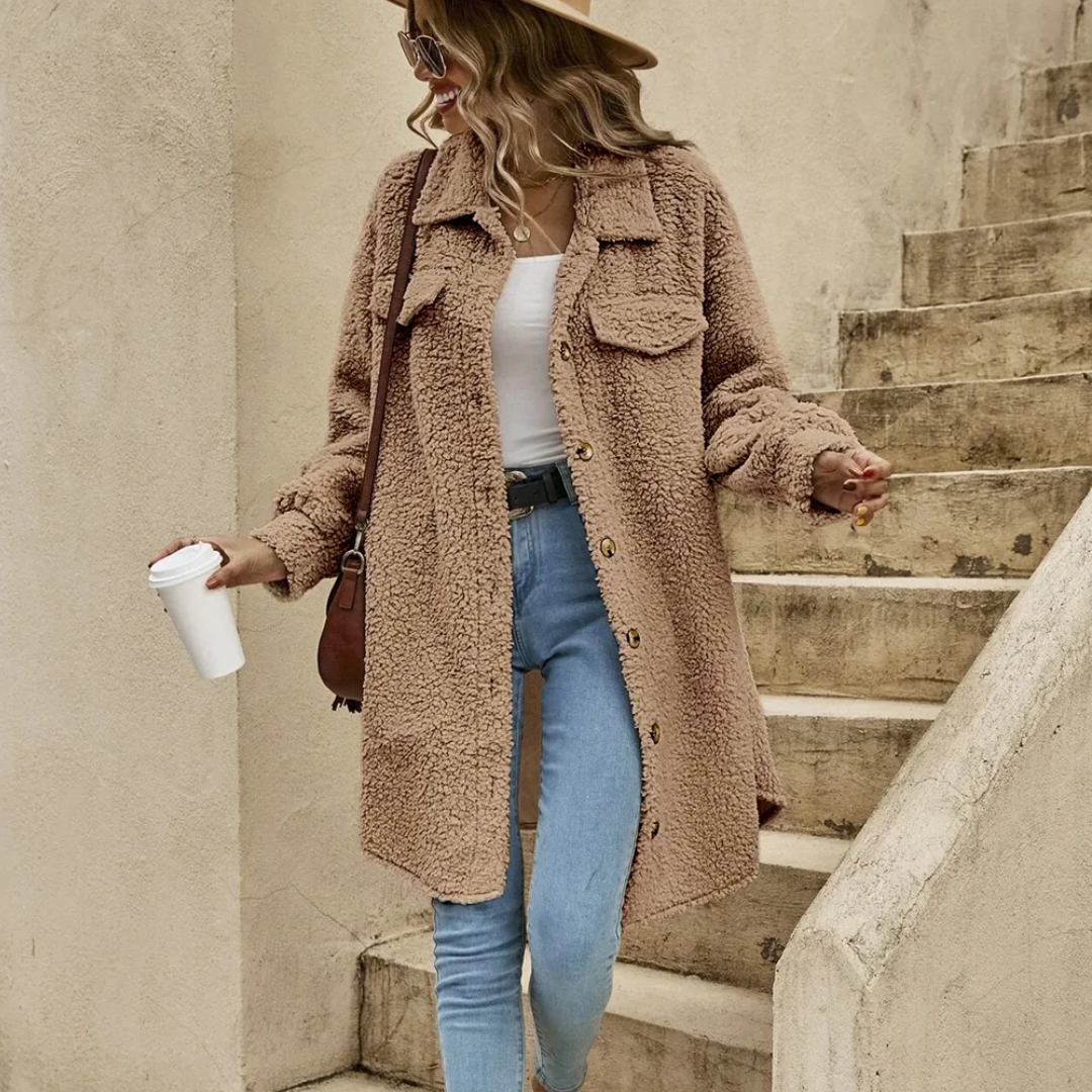 LENA | Manteau cardigan confortable et élégant pour femme