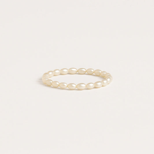 White Pearl Ring