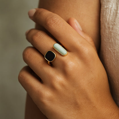 Adjustable Balance Gold Ring