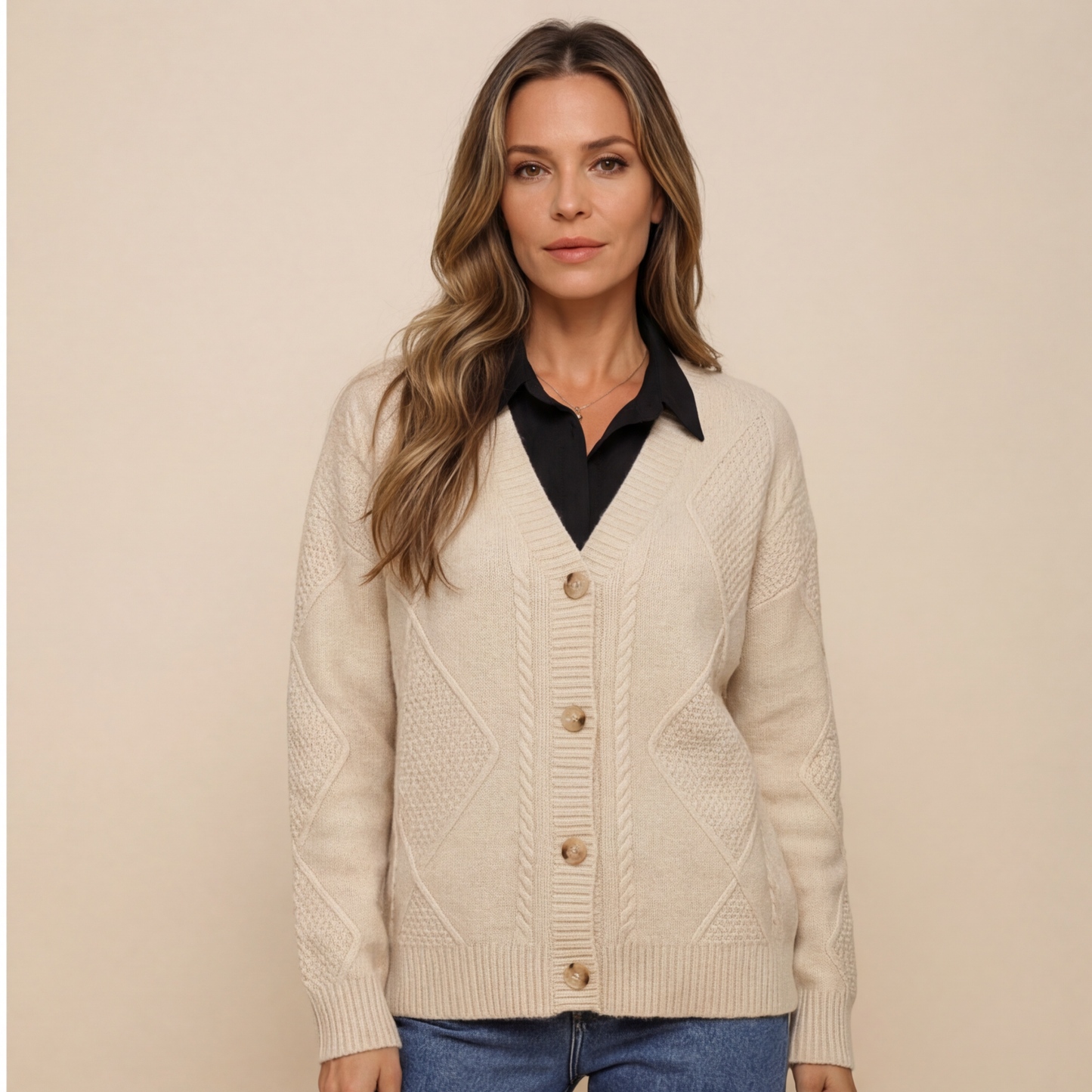 Joselyn Knitted Cardigan by Sofia Amoretti