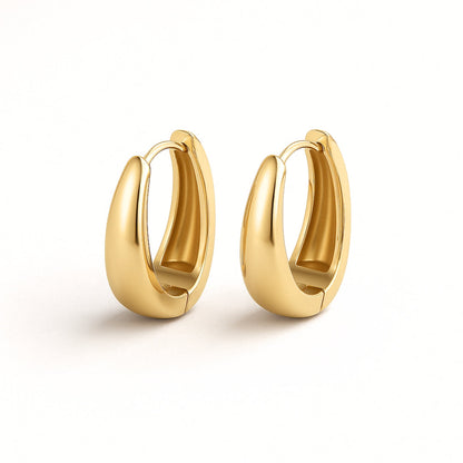 Small Gold Hoop Earrings
