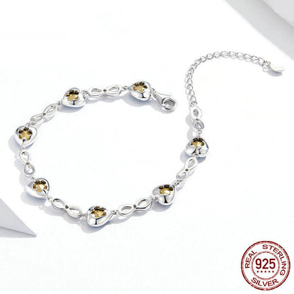 Lover 925 silver bracelet