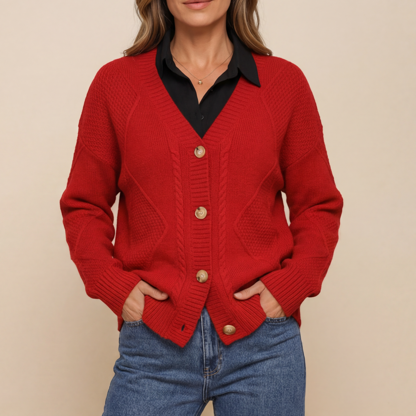 Joselyn Knitted Cardigan by Sofia Amoretti