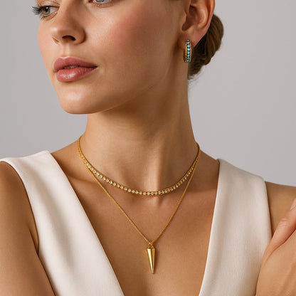 Tiny Turquoise Huggies