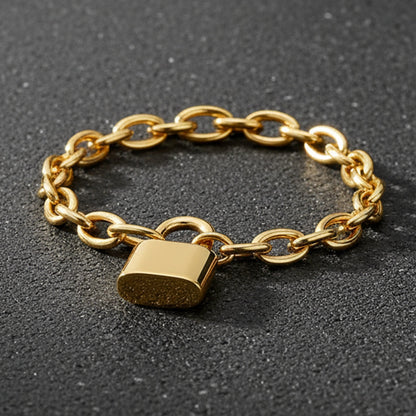 Adjustable Chain Lock Bracelet