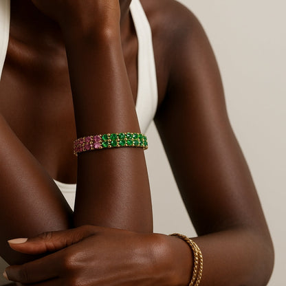 Candy Hue Tennis Bracelet