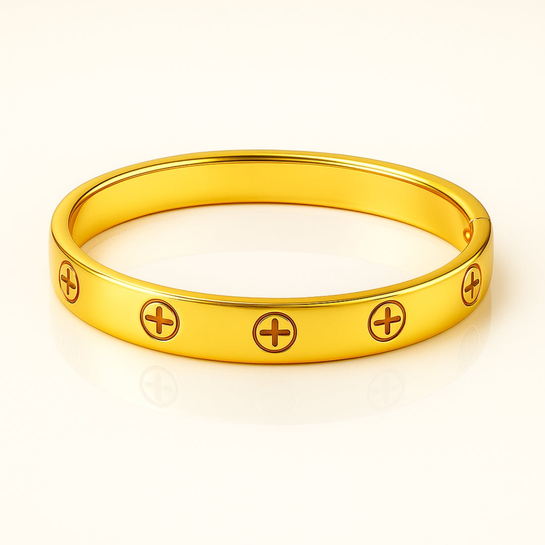 Adjustable Cross Trail Bracelet