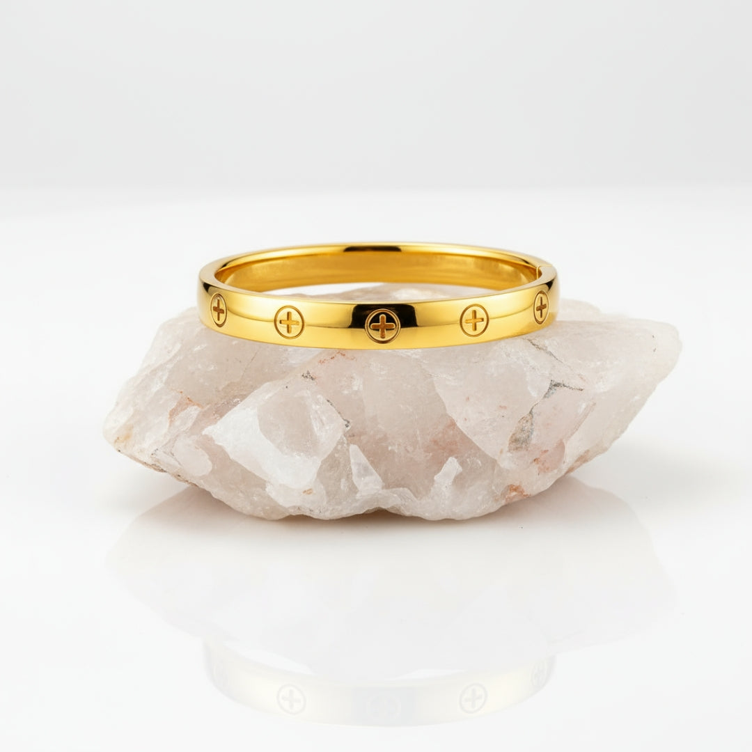 Adjustable Cross Trail Bracelet