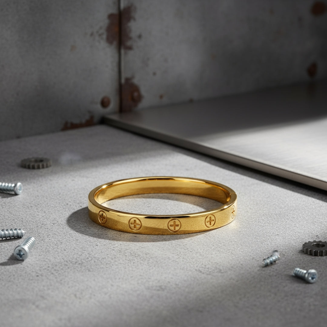 Adjustable Cross Trail Bracelet