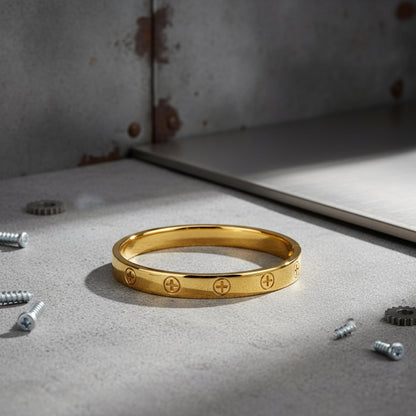 Adjustable Cross Trail Bracelet