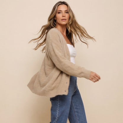Chloé Montclair Premium Mink Cardigan
