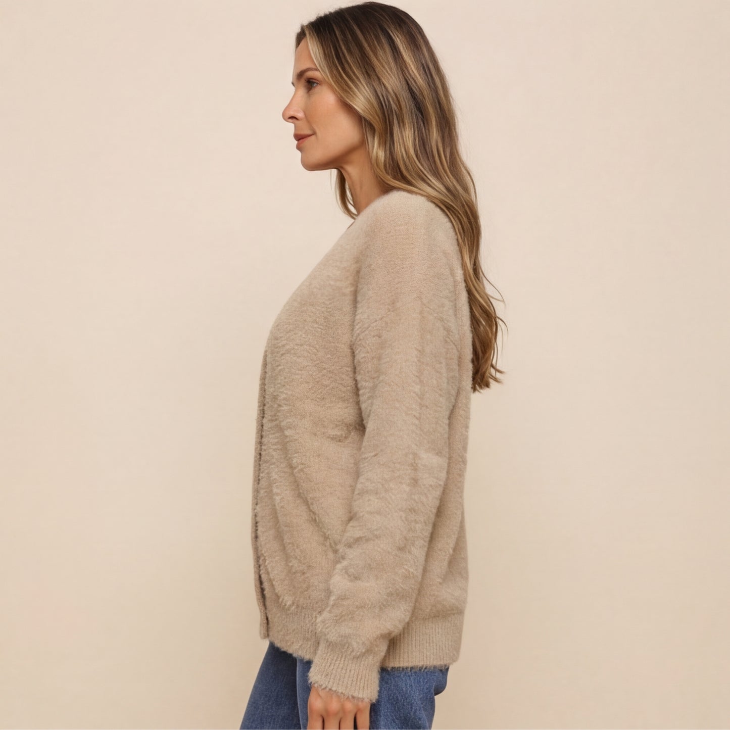 Chloé Montclair Premium Mink Cardigan