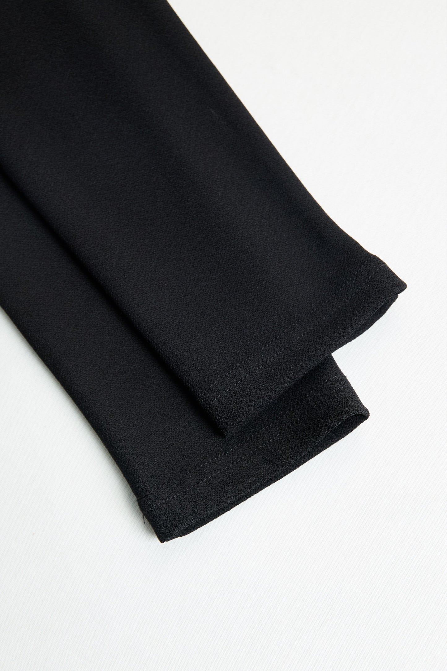 Elegant Tuxedo-Inspired Silver Slit Gown