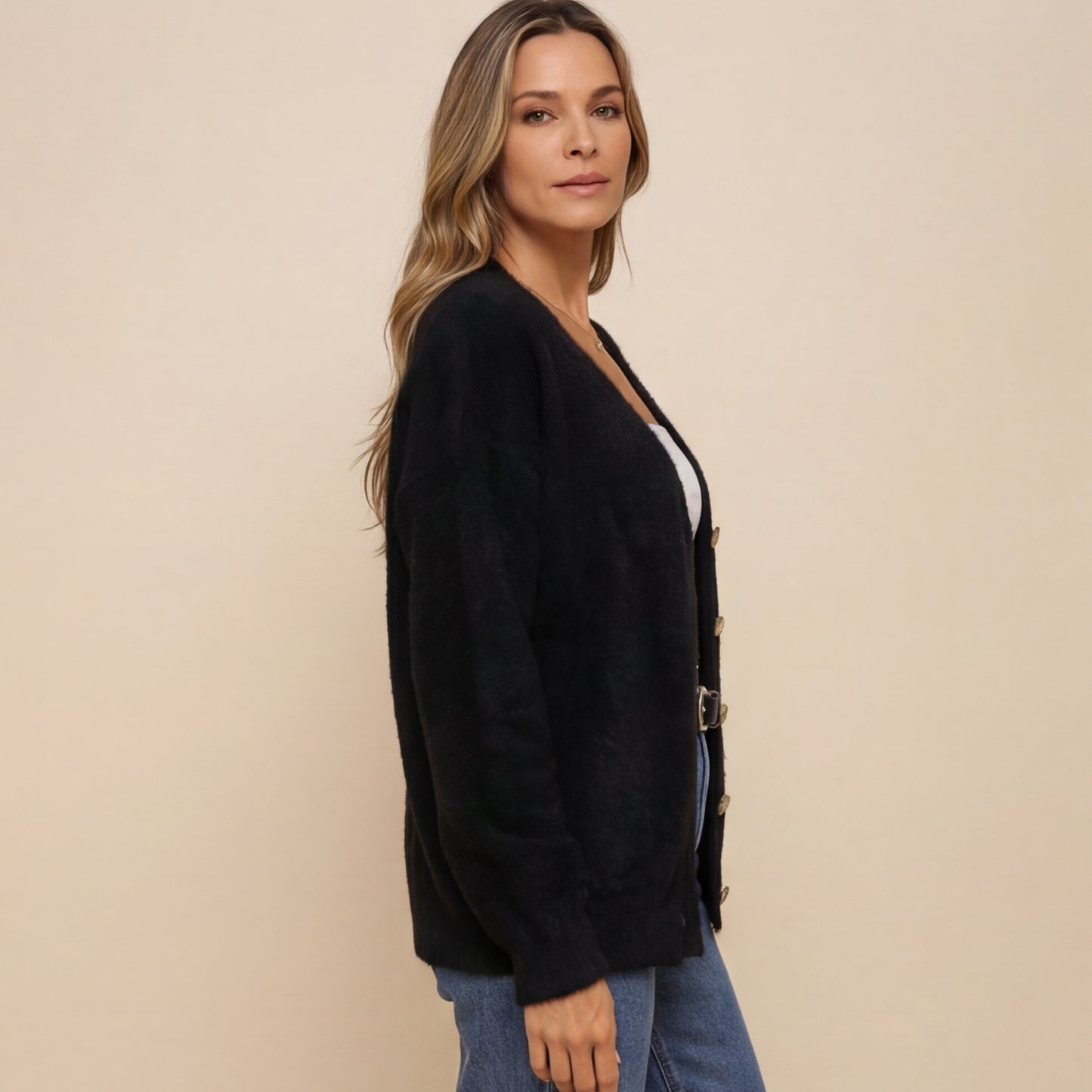 Chloé Montclair Premium Mink Cardigan