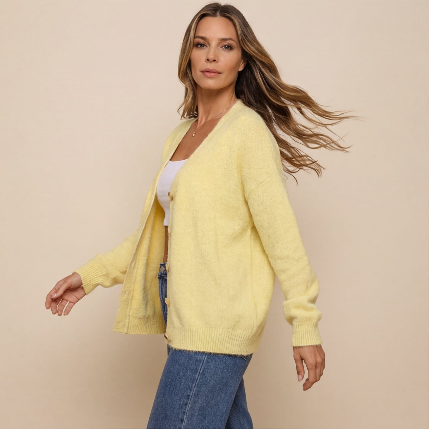 Chloé Montclair Premium Mink Cardigan