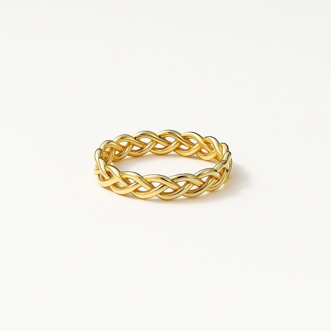 Braided Golden Ring