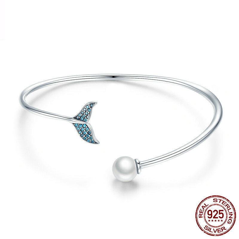 Mermaid's 925 silver bracelet