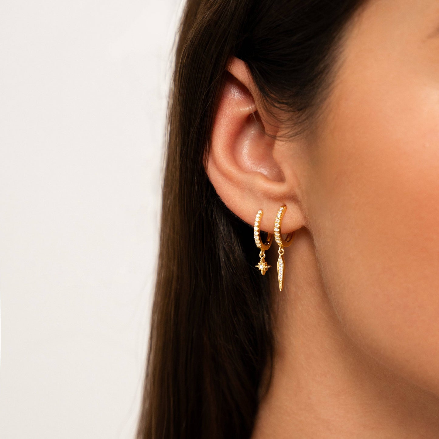 Sparkling Galaxy Stud Earrings