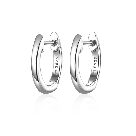 Classic Gold Hoops Earrings