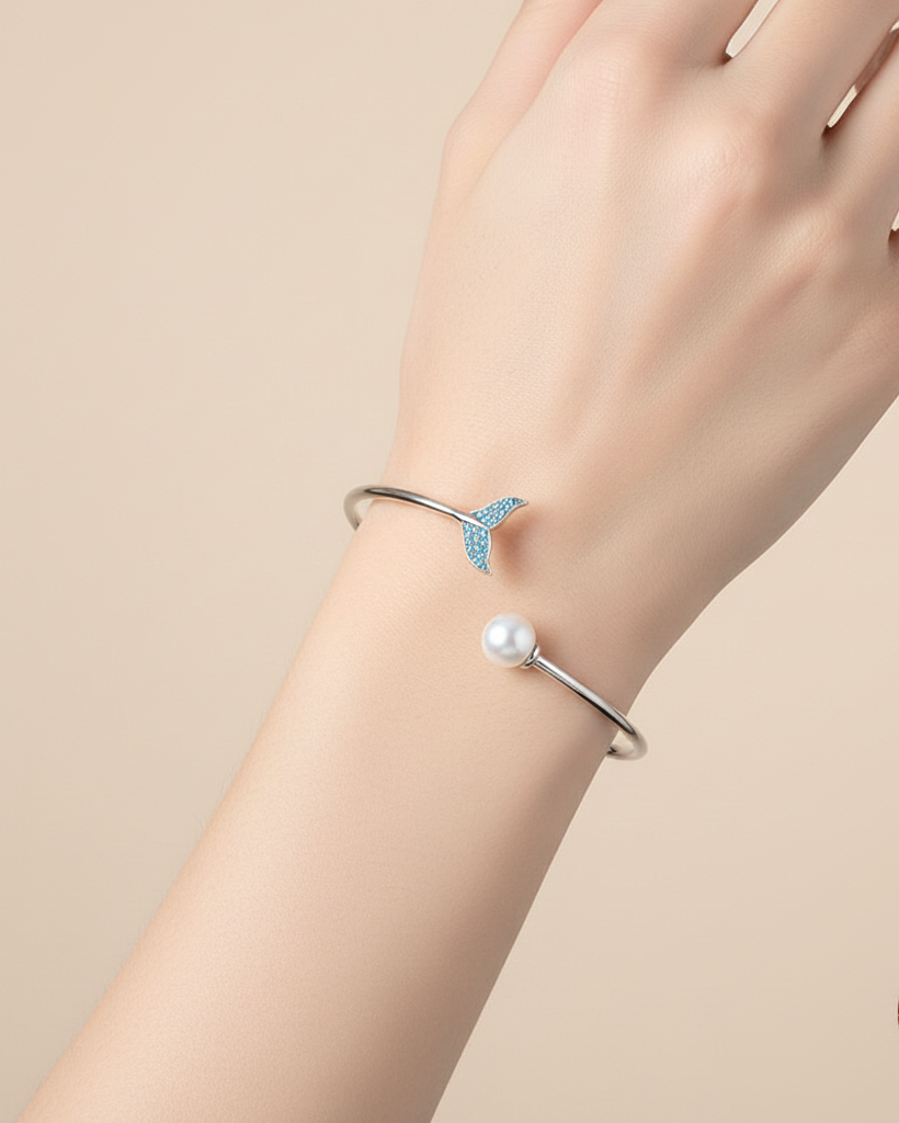 Mermaid's 925 silver bracelet