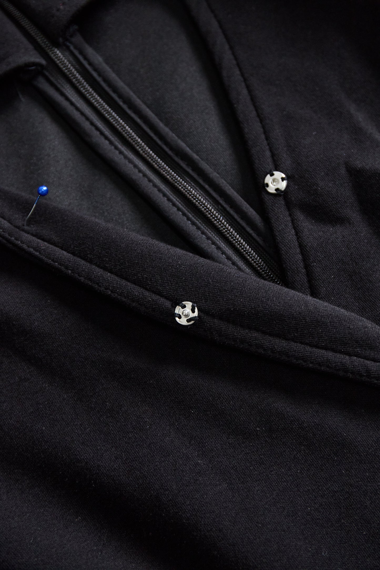 Burgundy Wrap-Style Buttoned Midi Dress