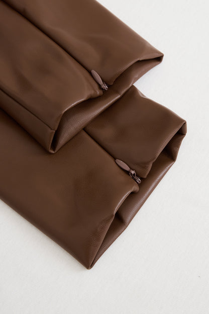 The Leather Bodycon Dress