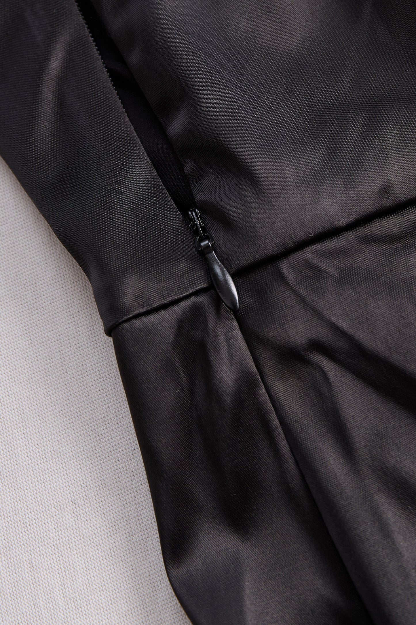 Glamorous Allure One-Shoulder Black Gown