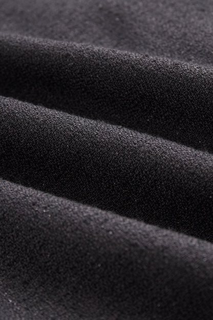 Pearl Button Vest And Maxi Skirt Two-Piece Set