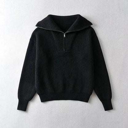 Valentina Rossi's Elegant Winter Sweater