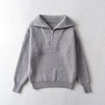 Valentina Rossi's Elegant Winter Sweater