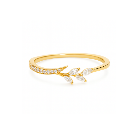 Marquise Vine Open Ring