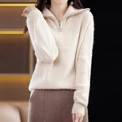 Mila Cashmere Half-Zip