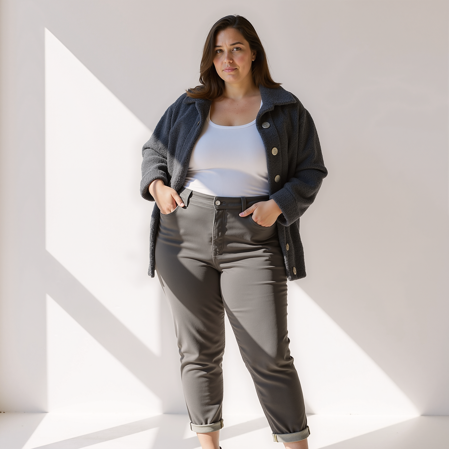 SELINA | Manteau d’automne en polaire