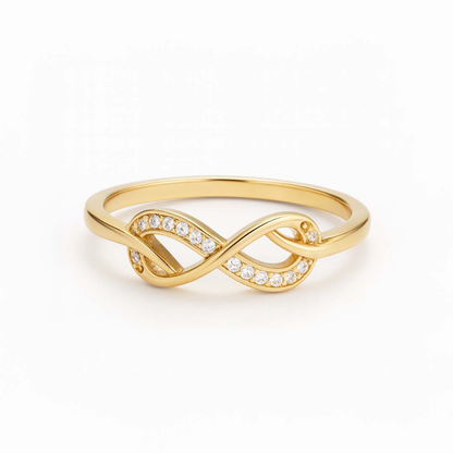Infinity Curve Ring