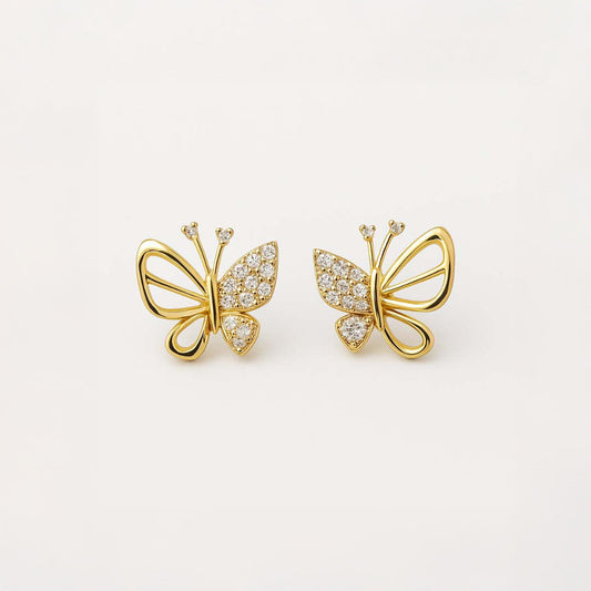 Butterfly Stud Earrings