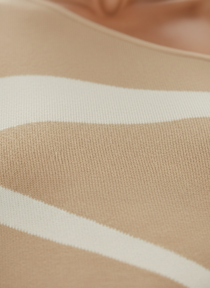 Monochrome Bodycon Dress